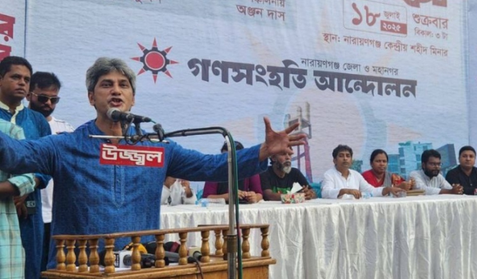 বহিঃশক্তি পতিত ফ্যাসিস্টদের নানা ভাবে উসকানি দিয়ে ষড়যন্ত্র করে যাচ্ছে: জোনায়েদ সাকি 