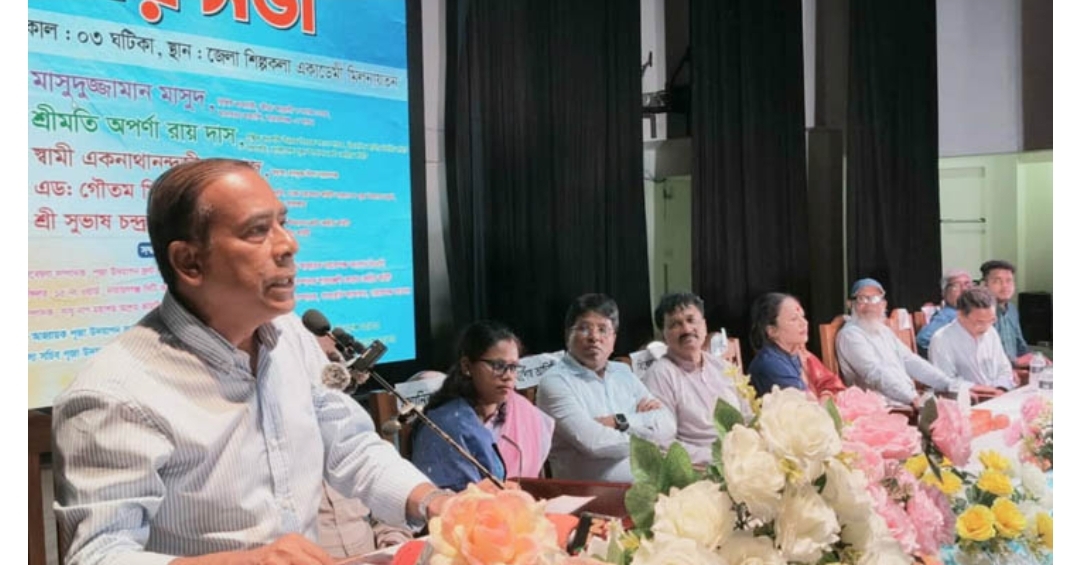 আমরা বিভিন্ন ধর্মের হতে পারি, কিন্তু জাতিগতভাবে আমরা সবাই এক: মাসুদুজ্জামান মাসুদ