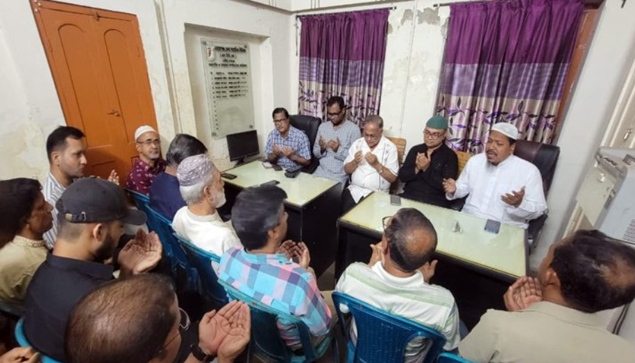 সাংবাদিক শিপন ও শাওনের মায়ের রুহের মাগফিরাত কামনা দোয়া