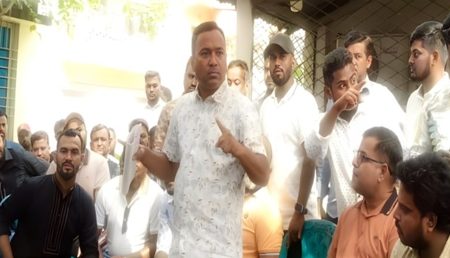 মাসুদুজ্জামানের পক্ষে নির্বাচনী প্রচারণার পরিকল্পনা নিয়ে সেচ্ছাসেবী দলের আলোচনা