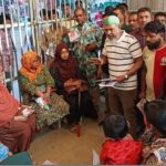 মাসুদুজ্জামানের পক্ষে আমলাপাড়ায় গণসংযোগ ও লিফলেট বিতরণ 