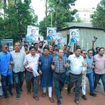 বন্দর ধামগড় ইউনিয়নে বিএনপির প্রার্থী মাসুদুজ্জামানের পক্ষে গণসংযোগ ও লিফলেট বিতরণ 