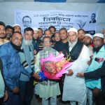 সাংসদ আবুল কালাম'কে ফুলেল শুভেচছা জানালেন মদনপুর ইউনিয়নের ভারপ্রাপ্ত চেয়ারম্যান আব্দুল মতিন