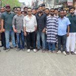 স্বাধীনতা দিবস উপলক্ষে রাজিবের নেতৃত্বে বর্ণাঢ্য র‍্যালিতে জেলা যুবদল নেতাদের মিছিল নিয়ে যোগদান