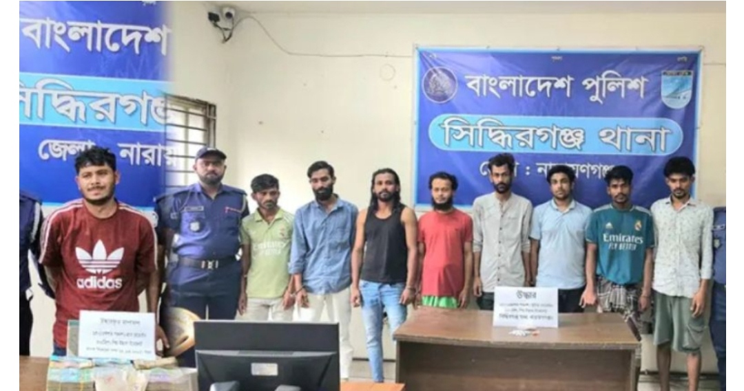 সিদ্ধিরগঞ্জে পুলিশের পৃথক অভিযানে ১১ জন গ্রেপ্তার 
