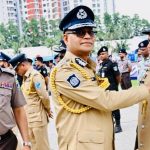 পুলিশ ফোর্স এক্সেমপ্লারি গুড সার্ভিস ব্যাজ পেলেন তারেক আল মেহেদী