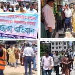 ডেঙ্গু ও জলাবদ্ধতা রোধে নারায়ণগঞ্জে পরিচ্ছন্নতা অভিযানে ডিসি মো:রায়হান কবির