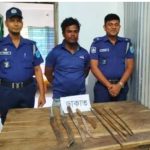 সোনারগাঁয়ে পুলিশের অভিযানে দেশীয় অস্ত্রসহ এক ডাকাত গ্রেপ্তার 