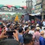 শিমরাইলে অবৈধ দখল উচ্ছেদ অভিযান, দোকান সরিয়ে নিতে ২৪ ঘন্টার সময় 