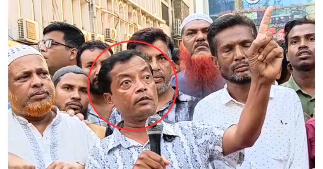 জুয়ার বোর্ড ছেড়ে মাঠে নেমে হকারদের নিয়ে নেতৃত্ব দিচ্ছেন জুয়াড়ি শাহজাহান