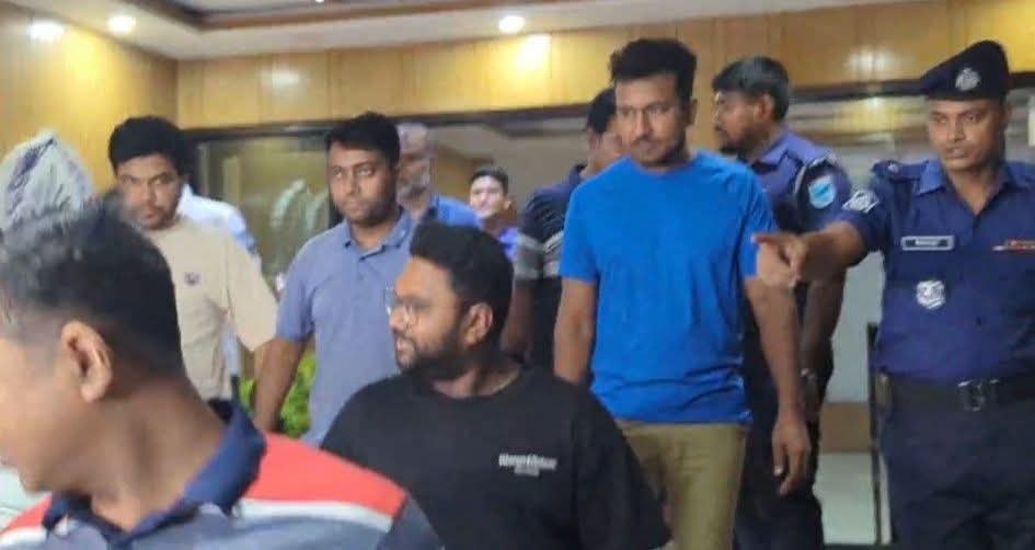 জিজ্ঞাসাবাদের জন্য ঢাকা ডিবি কার্যালয়ে নেওয়া হয়েছে এমপি পুত্র সজিবকে