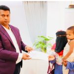 এক আবেদনেই বদলে গেল দিন: স্বামী হারিয়ে দিশেহারা রোকশানার পাশে মানবিক ডিসি জাহিদ