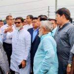 কাঁচপুরে নির্মাণাধীন আন্তঃজেলা বাস টার্মিনালের অগ্রগতি পরিদর্শনে প্রতিমন্ত্রী হাবিবুর রশীদ