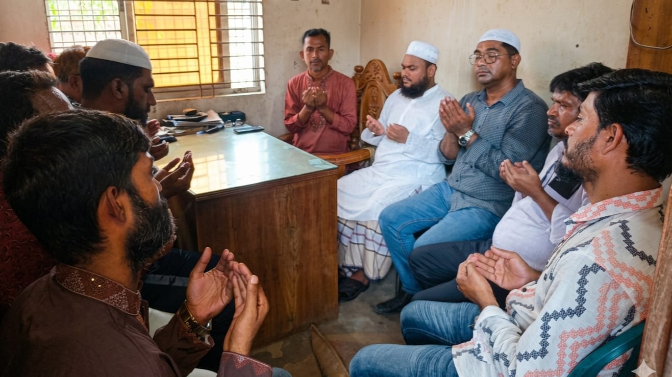 বিশ্ব আশেকে রাসুল হযরত ওয়ায়েস করনী (রা:) ফাউন্ডেশনের উদ্যোগে পবিত্র মহরম উপলক্ষে মিলাদ ও দোয়া মাহফিল