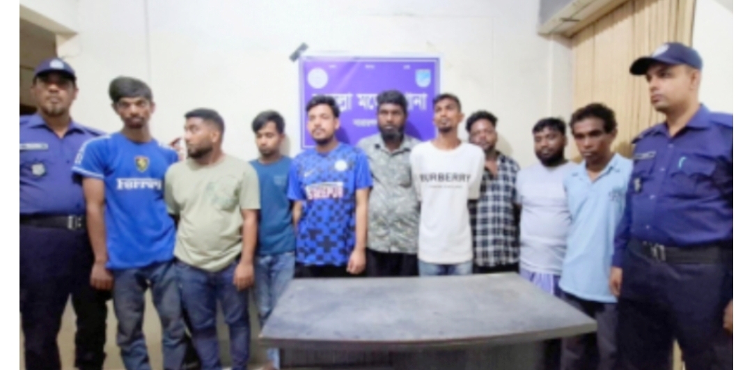 ফতুল্লায় যৌথ অভিযানে মাদক ব্যবসায়ীসহ বিভিন্ন অপরাধে জড়িত ৭ জন গ্রেপ্তার 