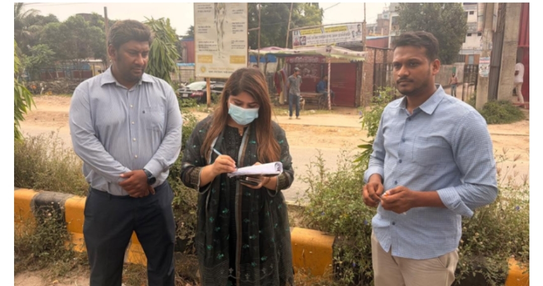 শব্দদূষণকারী ৪টি যানবাহনকে মোট ৬ হাজার টাকা জরিমানা