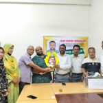 উপপরিচালক পদে পদোন্নতিতে জেলা তথ্য অফিসার কামরুজ্জামানের বিদায় সংবর্ধনা