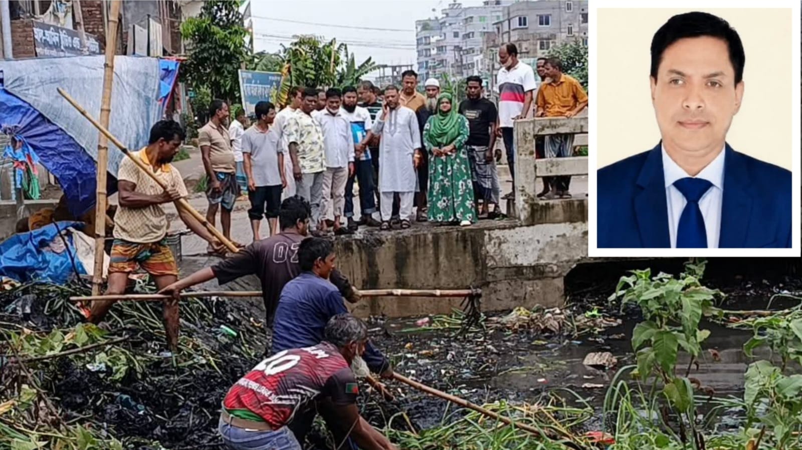 অতিবৃষ্টির কারনে জনদুর্ভোগ দ্রুত লাঘবে জলাবদ্ধতা নিরসনে জেলা প্রশাসনকে কঠোর নির্দেশনা দিলেন ডিসি মোঃ রায়হান কবির