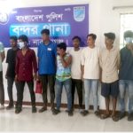 বন্দরে পুলিশের অভিযানে চোর ও ছিনতাইকারী সন্দেহে ১২ জন গ্রেপ্তার 