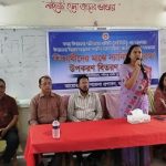 বন্দর উপজেলা প্রশাসনের উদ্যােগে শিক্ষার্থীদের মাঝে স্যানিটারি সুরক্ষা উপকরণ বিতরণ