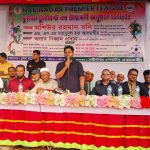 খেলাধুলার মাধ্যমে তরুণ প্রজন্মকে মাদক ও অপরাধমুক্ত রাখার আহ্বান মশিউর রহমান রনির