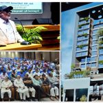চাষাড়ায় ১২০ কোটি টাকা ব্যয়ে ১১ তলা আধুনিক জিয়া হল কমপ্লেক্সের নকশা ও ৩ডি মডেল উপস্থাপন