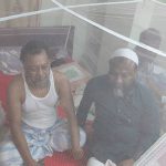 ডেঙ্গু আক্রান্ত বিএনপি নেতা টিপুকে দেখতে গেলেন সমাজসেবক মনির হোসেন সরদার
