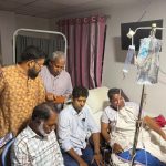 অসুস্থ বিএনপি নেতা মেজবাহ উদ্দিন স্বপনকে দেখতে হাসপাতালে আবুল কাউছার আশা